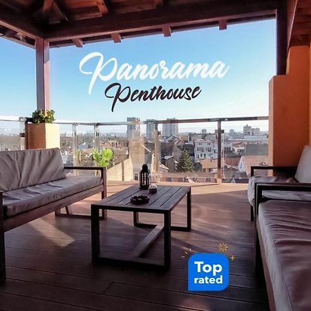 Apartamento Panorama Penthouse Belgrado Exterior foto